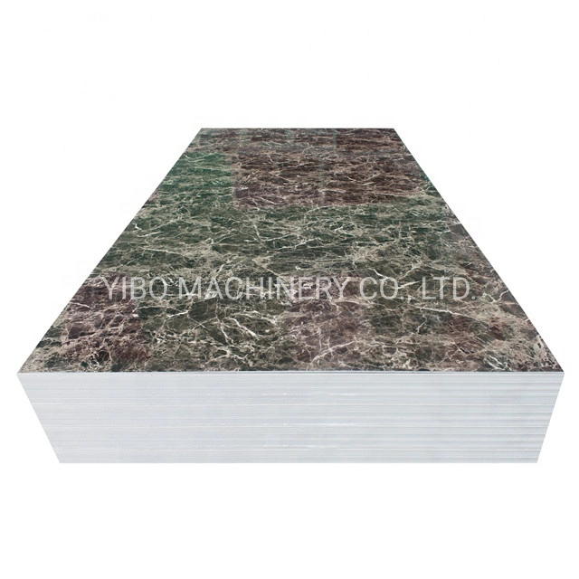 3mm Plastic Marble Sheet UV Board for Wall Decoration