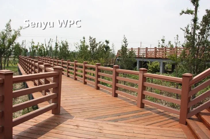 Pollution-Free WPC Outdoor Garden Fence