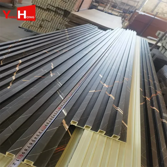 PVC/WPC로 만든 실내 장식 매달린 천장 패널/천장 파이프