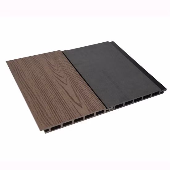 좋은 가격의 옥외 건축 자재, WPC 목재 플라스틱 복합 정원 울타리